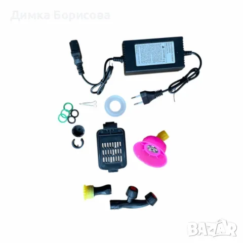 Пръскачка 2 в 1 с батерия и ръчно налягане – 16 литра, синя, снимка 4 - Други стоки за дома - 50320585