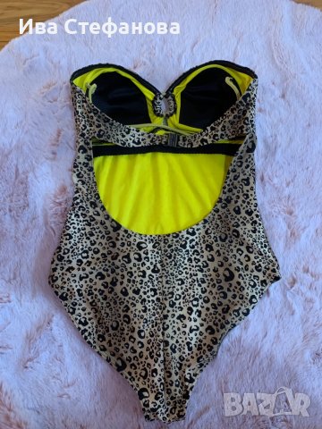 Нов цял бански костюм леопардов тип бюстие , снимка 7 - Бански костюми - 37075546