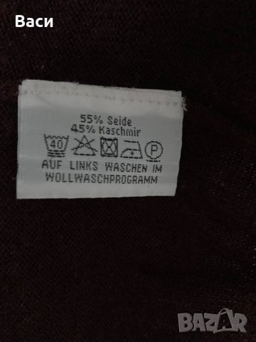 A.W.DUNMORE пуловер кашмир и коприна, снимка 4 - Пуловери - 43424438