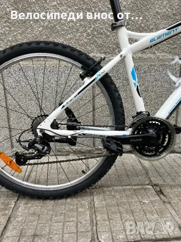 Алуминиев велосипед 26 цола 21 скорости палцови команди преден амортисьор много запазено , снимка 3 - Велосипеди - 48282007