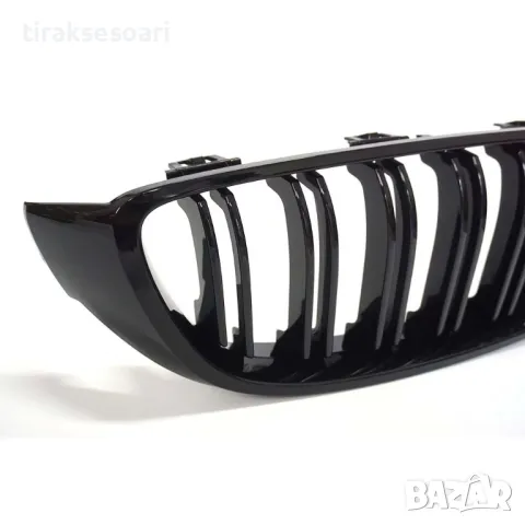 Бъбреци с двойни ребра черен лак за BMW серия 4 F32 F33 F36 2013, 2019, снимка 2 - Аксесоари и консумативи - 48285850