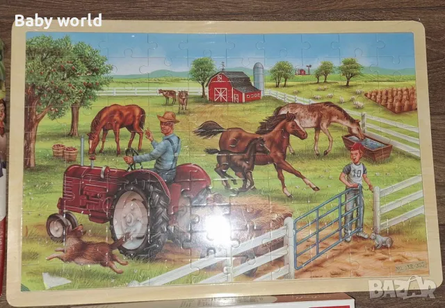 Пъзели - 4 броя, снимка 4 - Образователни игри - 48916007