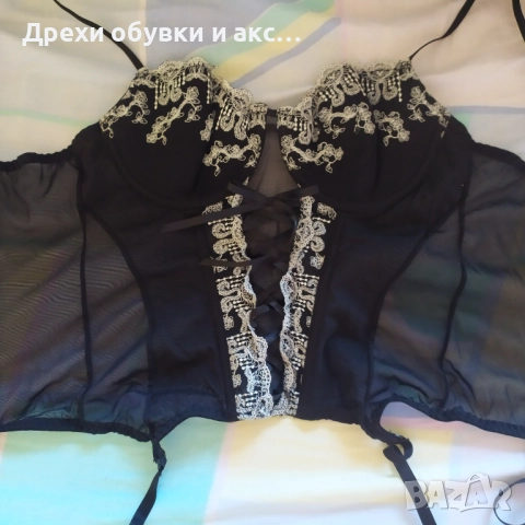 Корсет бельо еротично бельо 80В, снимка 3 - Корсети, бюстиета, топове - 53002474