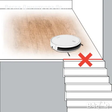 Прахосмукачка 2в1 робот и моп за сухо и мокро почистване MUHLER Bobby 1, снимка 13 - Прахосмукачки - 47500900