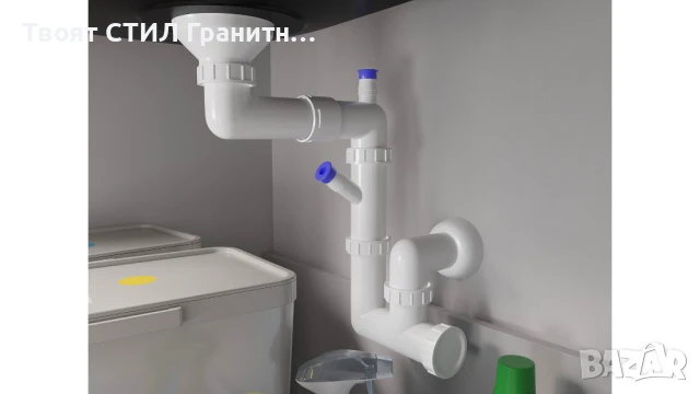 Графитната кухненска мивка Oslo XL (500x590 мм) е топ избор за модерна кухня , снимка 5 - Мивки - 50535362