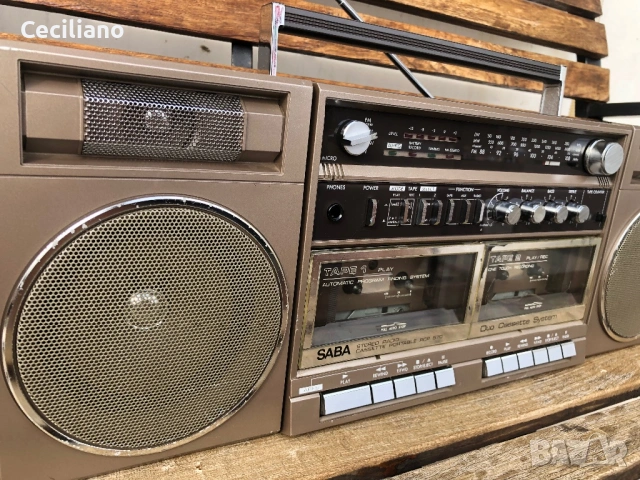 Радиокасетофон SABA RCP 570, снимка 6 - Радиокасетофони, транзистори - 53422200
