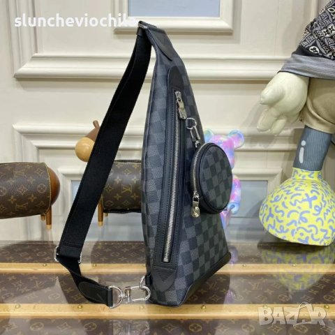 Чанта Louis vuitton M30936 Duo Slingbag Damier Graphite canvas NEW, снимка 2 - Чанти - 43972048