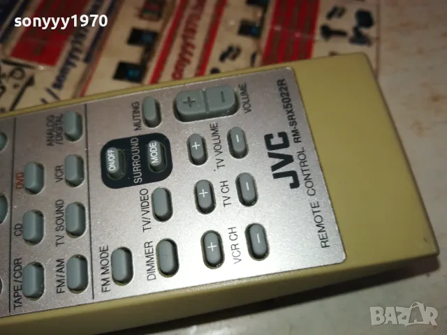 JVC RM-SRX5022R A/V CONTROL RECEIVER REMOTE-ВНОС SWISS 1603251213, снимка 15 - Ресийвъри, усилватели, смесителни пултове - 49514158