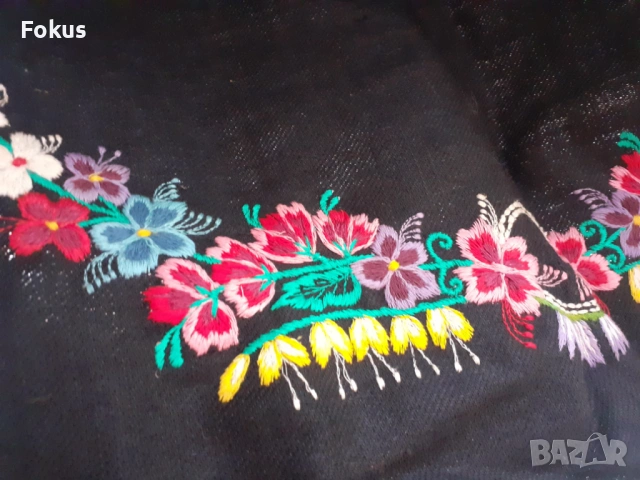 Автентична стара вълнена престилка от носия, снимка 4 - Антикварни и старинни предмети - 53295340