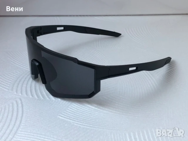 Модерни мъжки слънчеви очила маска, снимка 3 - Слънчеви и диоптрични очила - 50510112