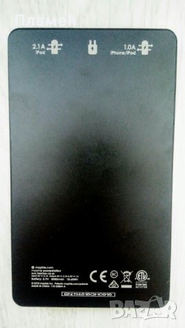 Външна батерия 5050mAh с два USB изхода и Lightning вход за зареждане , снимка 3 - Външни батерии - 36766698