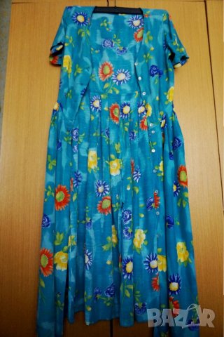 като нова дълга рокля на цветя