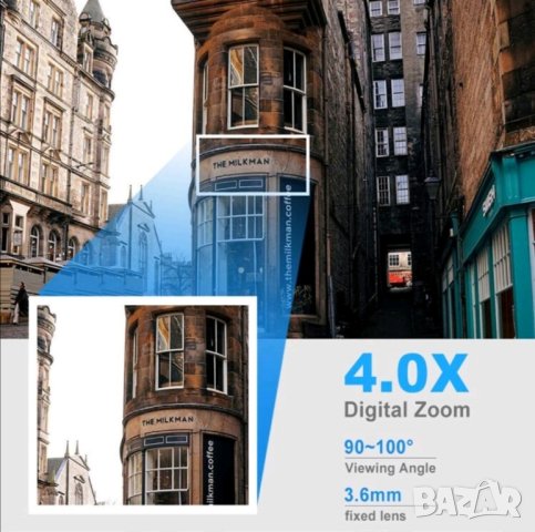 Външна 5MP Ultra HD водоустойчива камера за видеонаблюдение , снимка 5 - IP камери - 43951999