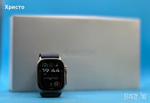 ГАРАНЦИОНЕН!!! Apple Watch Ultra 2 GPS + Cellular, титанов, 49mm , снимка 2 - Смарт часовници - 43029090