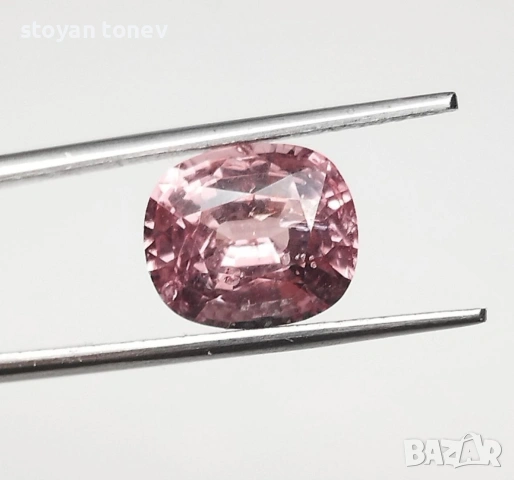 Рядък и ценен Падпараджа шпинел 2.68 кт от Мианмар! Нетретиран! Сертифициран! Нов!, снимка 9 - Други - 53603861