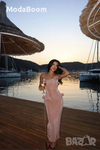 Луксозна дамска рокля , снимка 2 - Рокли - 48077392