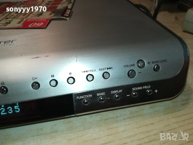 SONY HCD-SC8 CD/DVD RECEIVER S-MASTER ALUMINIUM-ВНОС SWISS 0606251124, снимка 15 - Ресийвъри, усилватели, смесителни пултове - 50571665