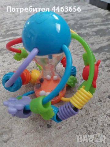 Топка дрънкалка "играй и учи" PlayGro, снимка 3 - Дрънкалки и чесалки - 50167817