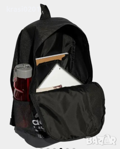 Оригинална раница на Adidas Linear Backpack! 47 x 30 x 17cm, снимка 5 - Раници - 44883057