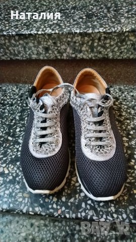 Дамски спортни обувки от ест. кожа Massimo Zardi, Массимо Зарди, р.38., снимка 6 - Дамски ежедневни обувки - 26800440