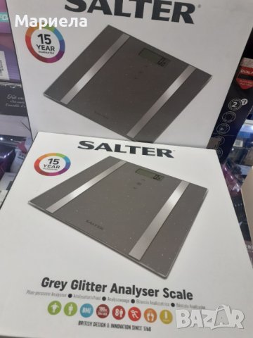 Salter 9163 GYGL3R кантар анализатор телесни мазнини/вода и ИТМ, снимка 2 - Други - 42416599
