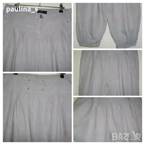 Шест различни броя / Дамски маркови панталони тип бермуди или шалвари, снимка 9 - Къси панталони и бермуди - 15366622