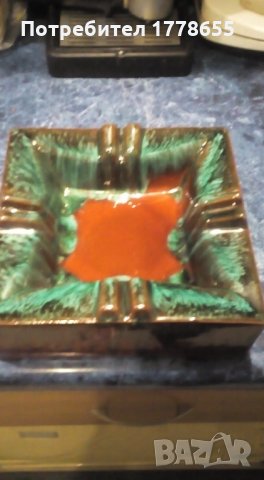 Пепелник керамичен голям, снимка 2 - Колекции - 32372834