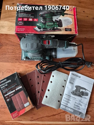 PARKSIDE Виброшлайф, снимка 3 - Шлайфмашини - 53483840