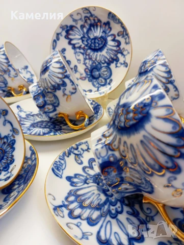 Руски порцелан , снимка 13 - Чаши - 50915390