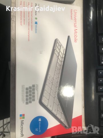 Клавиатура Microsoft Universal Mobile Keyboard - Keyboard - Bluetooth - Deutsch, снимка 3 - Клавиатури и мишки - 43570603