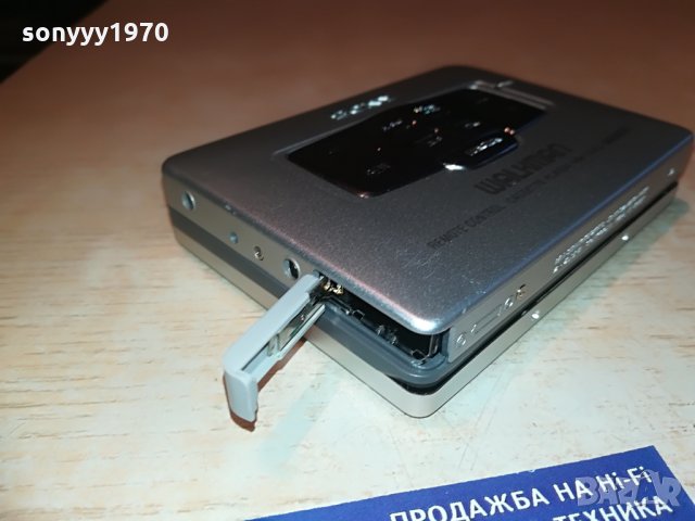 ПОРЪЧАН-sony wm-ex652 walkman-made in japan-mettal-slim, снимка 15 - MP3 и MP4 плеъри - 28409171
