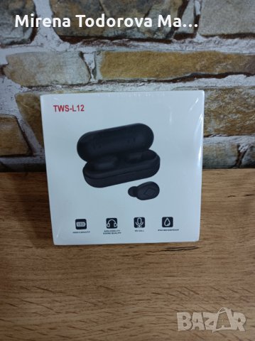 TWS-L12 Bluetooth 5.0 безжични слушалки