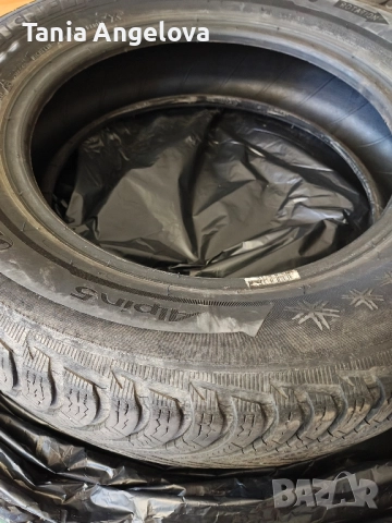 Зимни гуми "Michelin"Alpin 5,195/65/15". Снимките са по-назад., снимка 7 - Гуми и джанти - 52417436