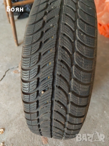 Стоманени джанти с зимни гуми, снимка 5 - Гуми и джанти - 53564519