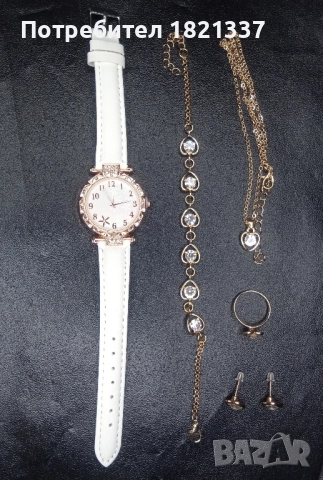 Дамски комплект часовник с бижута , снимка 11 - Дамски - 52472659