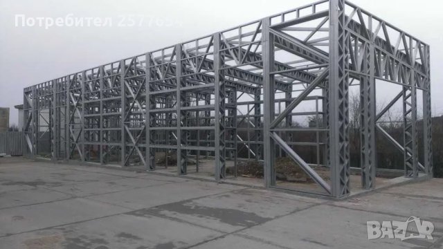 Метални конструкции, сглобяеми складове, цехове, хладилни камери, снимка 12 - Монтажи - 44099897