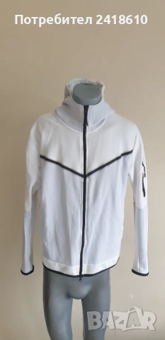 Nike Tech Full Zip Hoodie Mens Size M 2бр  ОРИГИНАЛ! Мъжки Суитшърт!, снимка 9 - Спортни дрехи, екипи - 52143078