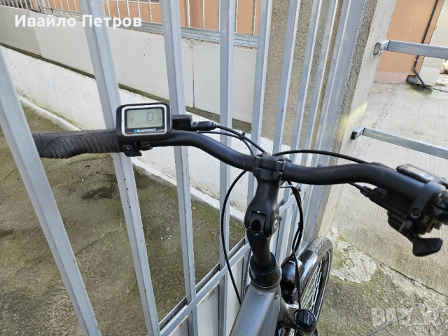 Електрически велосипед 28 цола BLAUPUNKT-шест месеца гаранция, снимка 5 - Велосипеди - 52685783
