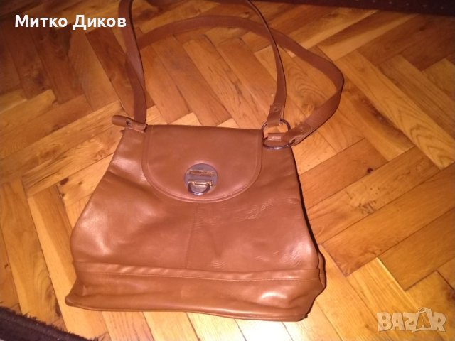 Женска чанта естествена кожа №8 31х29х13см, снимка 1 - Чанти - 43517991