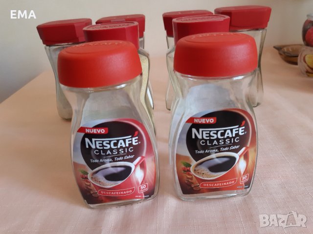 МЕТАЛНИ кутии 10бр и СТЪКЛО буркани 8бр от НЕСкафе и други кафета за Колекция или подправки,друго, снимка 3 - Колекции - 32741022