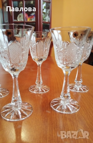 Кристални чаши за вино серия,, Зорница лукс "