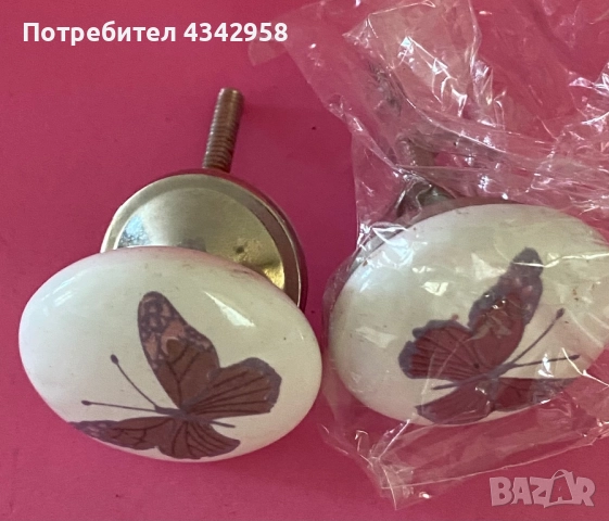  Керамични дръжки за мебели. Различни видове., снимка 9 - Декорация за дома - 52934692