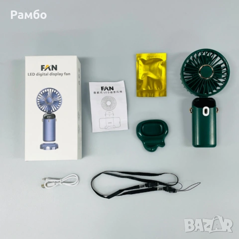 Вентилатор Мини USB , снимка 4 - Вентилатори - 53449961