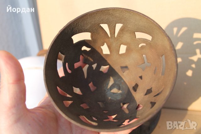 Газена лампа от лят чугун, снимка 9 - Антикварни и старинни предмети - 43989266