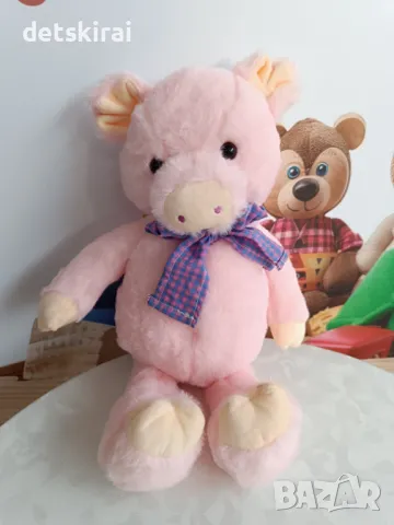 Плюшено грухкащо прасенце 42см Музикално