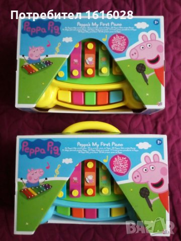 Peppa Pig Peppas Piano Piayset 2 в 1 - Детско пиано-ксилофон., снимка 6 - Музикални играчки - 39071496