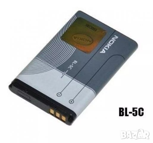 Батерия за Нокия, телефон 1020mAh BL-5C BL5C BL 5C за Нокиа C1-01 C1-02 ...
