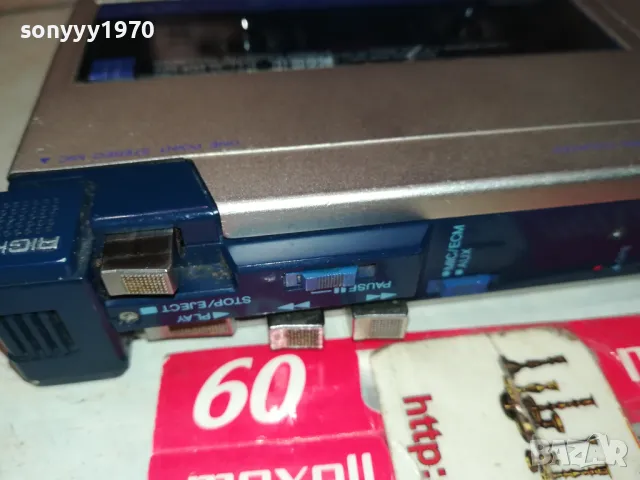 out of stock-AIWA HS-F1 STEREO RECORDER-MADE IN JAPAN-ВНОС SWISS 2404251008, снимка 6 - Радиокасетофони, транзистори - 50016603