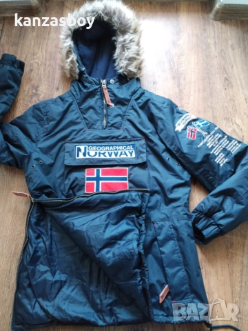 geographical norway barman - мъжко зимно яке М, снимка 8 - Якета - 52794014
