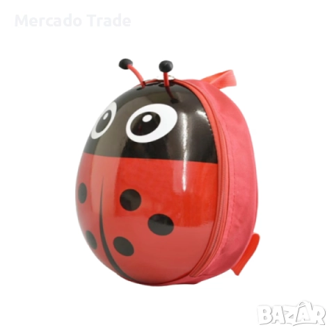 Детска раница Mercado Trade, Калинка, 12900, Червен-Черен, снимка 2 - Раници - 52448662